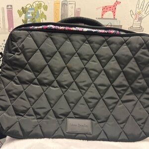 Vera Bradley Black Lap Top Bag